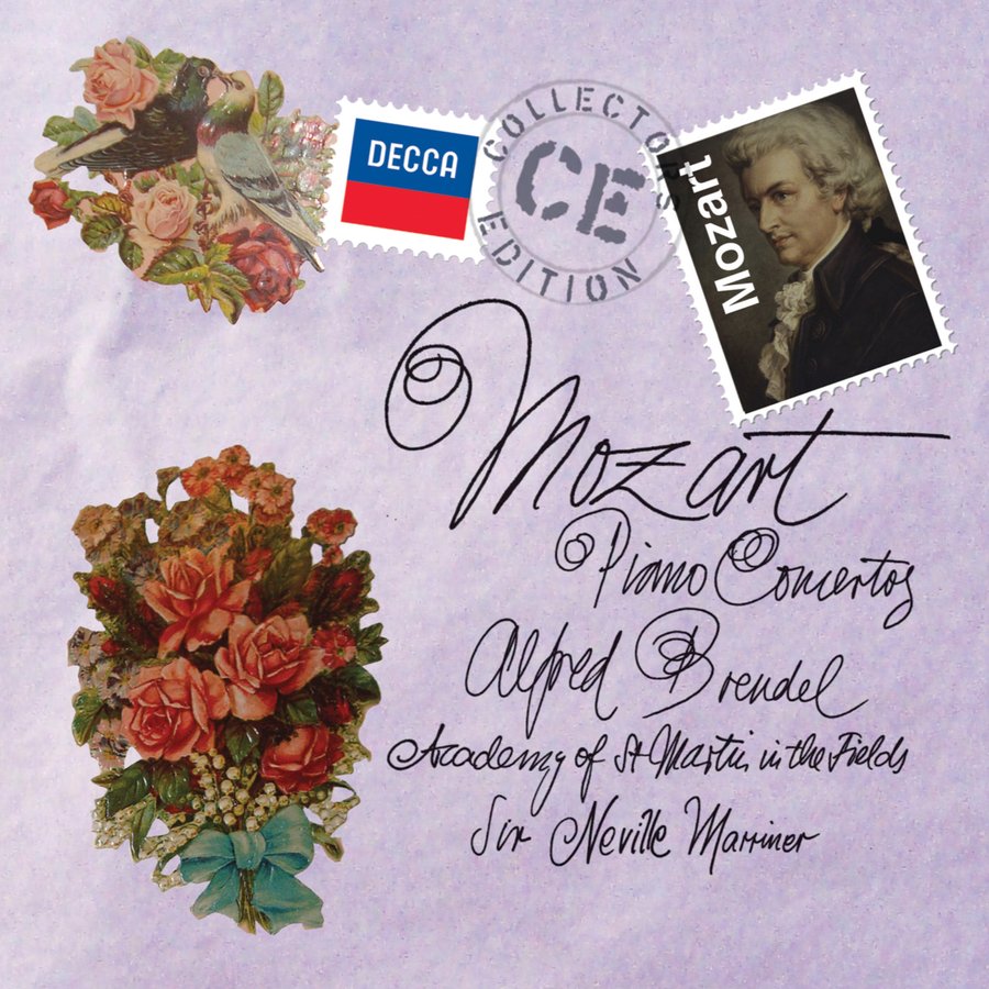 Alfred Brendel (piano), Ingrid Haebler (piano), with Katia Labèque & Marielle Labèque (piano), with Imogen Cooper (piano)Academy of St Martin in the Fields, Capella Academica, The Amsterdam Baroque Orchestra, Berliner Philharmoniker, Sir Neville Marriner, Eduard Melkus, Ton Koopman, Semyon...