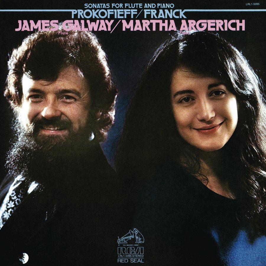 James Galway (flute), Martha Argerich (piano)