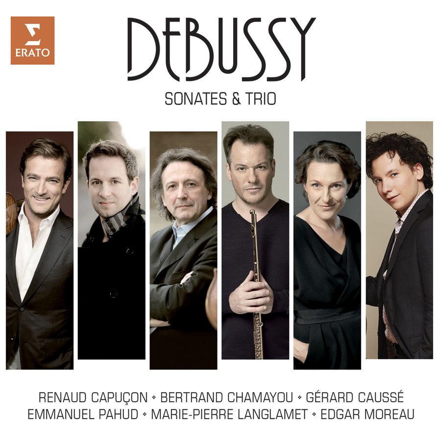 Emmanuel Pahud (flute), Renaud Capuçon (violin), Bertrand Chamayou (piano), Edgar Moreau (cello), Gerard Caussé (viola), Marie-Pierre Langlamet (harp)